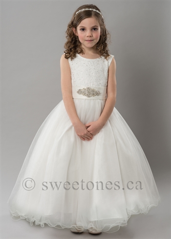 Lace flower girl dresses