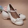 First communion shoes