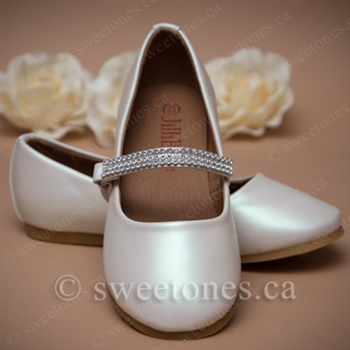 First communion shoes flowe girl shoes