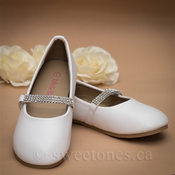 First communion shoes flowe girl shoes