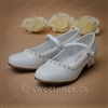 First communion accessories white mary jane shoes
