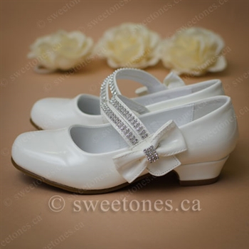 First communion accessories white mary jane shoes