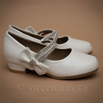 First communion accessories white mary jane shoes