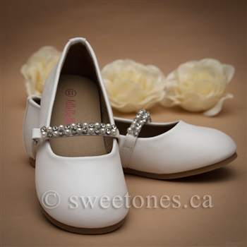 First communion shoes flowe girl shoes