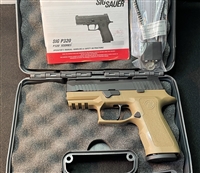 FS: Sig Sauer P320 XC Compact in the popular 9mm caliber in the rare two-tone tan frame with a black slide. This model has a smaller grip for smaller hands.