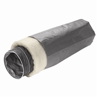 AC02091 4'' X 10' INSULATED FLEX PIPE FOR FRESH AIR INTAKE KIT