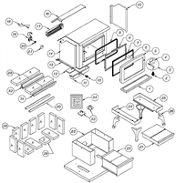 OsburnWoodStoves.com - Every part for the Osburn 1100. Select the Osburn 1100 part from the drop down menu after looking at the parts diagram.