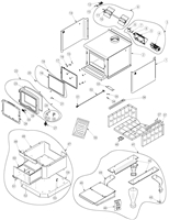OsburnWoodStoves.com - Every part for the Osburn 2300 wood stove. Select the Osburn 2300 part from the drop down menu after looking at the parts diagram.