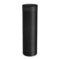 SP00007 6" SINGLE WALL BLACK STOVE PIPE