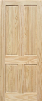 4P Clear Pine Fire Door