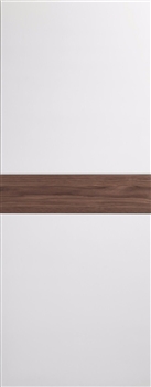 Asti White / Walnut Interior door