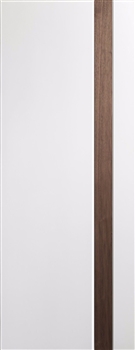 Praiano White / Walnut Interior door