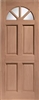 Carolina 4P Hardwood Exterior Door