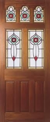 Ealing Rose Hardwood Exterior Door