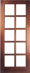 Pattern SC Hardwood Exterior Door