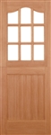 Stable 9 Light Hardwood Exterior Door