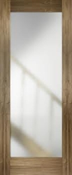 Porto Glazed Walnut Interior Door