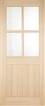 Cottage Stable 4L Oak Exterior Door