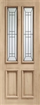 Diamond Oak Exterior Door