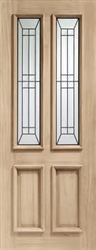 Diamond Oak Exterior Door