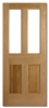 Malton 2P 2L Oak Exterior Door