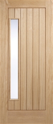 Newbury 1L Oak Exterior Door