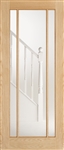 Lincoln Glazed Oak Interior Door