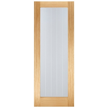 Mexicano Pattern 10 Oak Interior Door