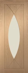 Pesaro Glazed Oak Interior Door