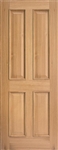 Regency 4P RM2S Oak Fire Door
