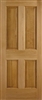 Regency 4P Oak Fire Door