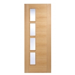 Trend 4LOffset Oak Interior Door