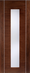 Alcaraz Glazed Walnut Interior Door