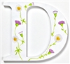 'D' for Daisy from our unique Wild Flower Alphabet