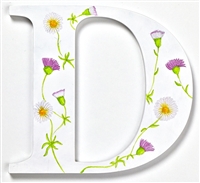'D' for Daisy from our unique Wild Flower Alphabet