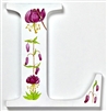 The letter 'L' part of our unique Wild Flower Alphabet