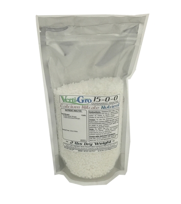 2lb Bag 15-0-0 Hydroponic Formula Calcium Nitrate