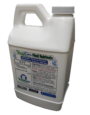 F1500 Half Gallon JUG of 15-0-0 (1 lb)  Verti-Gro Calcium Nitrate