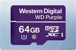 WD Purple 64GB MicroSD Flash Memory Card from Aventis Systems