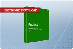 Microsoft Project 2016 Professional with Project Server CAL - Open Business from Aventis Systems, Inc.