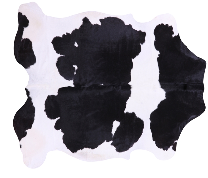 Black & White Natural Cowhide Rug