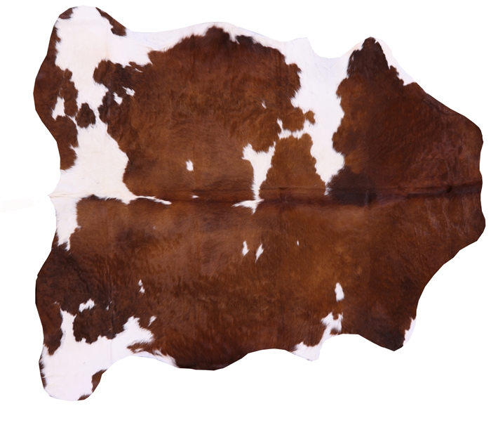 Organic Natural Hair-On Cowhide Area Rug