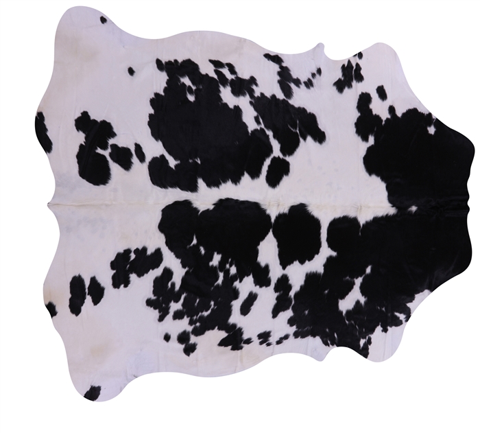 Black & White Natural Cowhide Rug