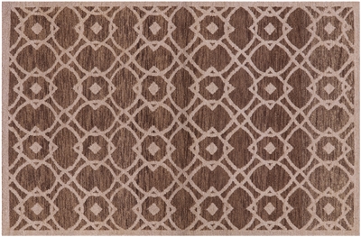 Modern Handmade Wool Rug