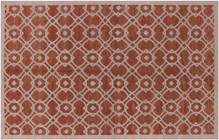 Hand Knotted Modern Rug