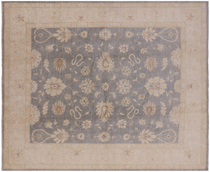 Hand Knotted Turkish Oushak Wool Rug