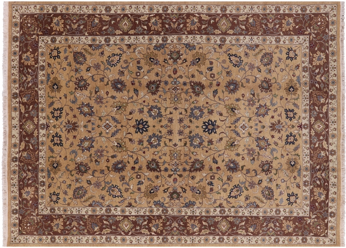 Peshawar Hand Knotted Wool Area Rug