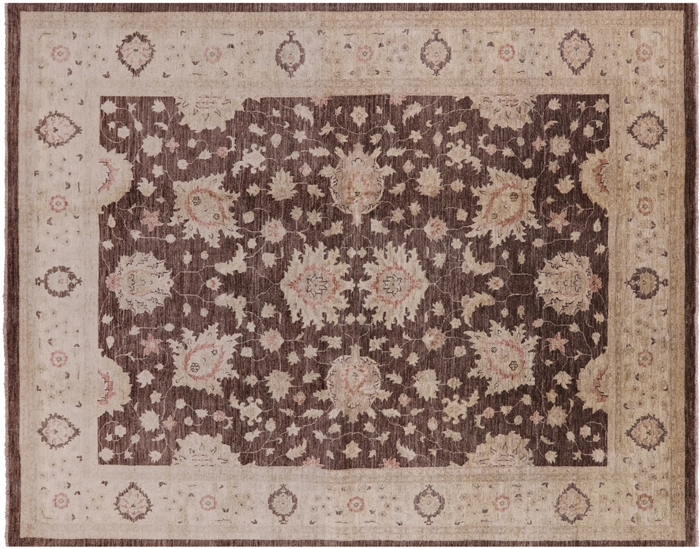 Turkish Oushak Hand Knotted Wool Rug