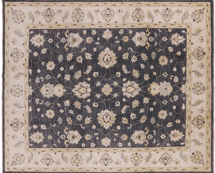 Turkish Oushak Hand Knotted Wool Rug