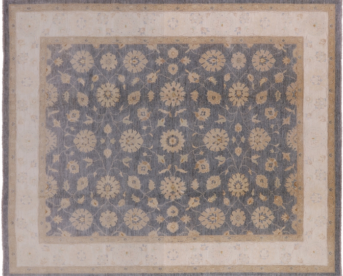 Turkish Oushak Hand Knotted Wool Rug